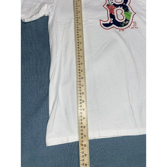 Hurley ‘47 Boston Red Sox T-Shirt Short Sleeve For Men Color White Size L - Picture 2 of 7